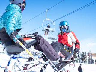 adaptive sports center mono skiers 29